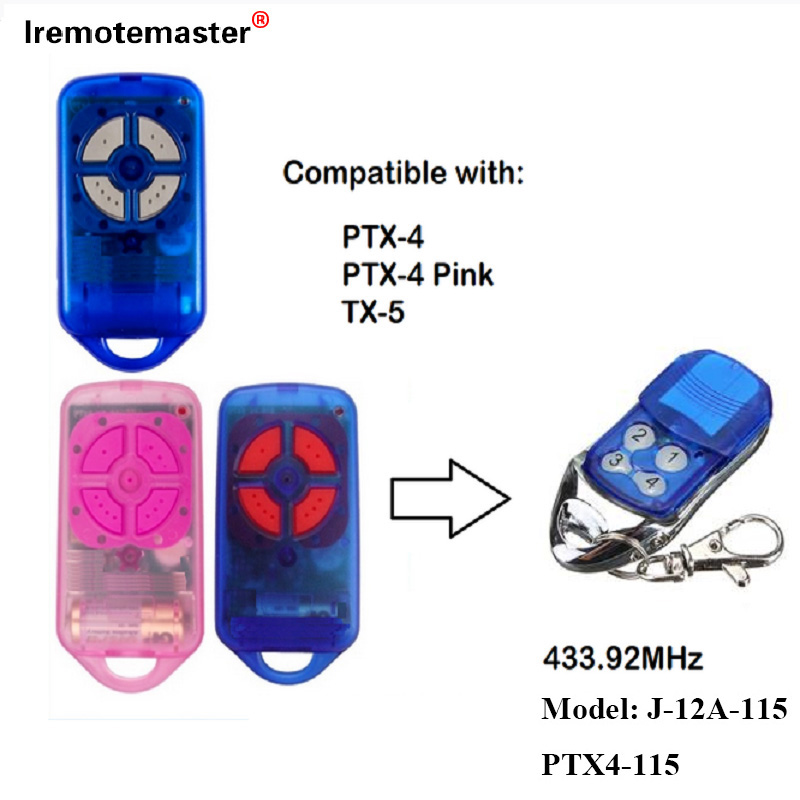 PTX4 433.92 MHz Rolling Code Гаражийн хаалганы алсын удирдлагад зориулагдсан